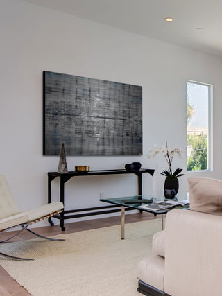 "Night Lights" Print on Brushed Aluminum, 60"x40"