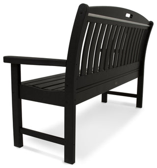 Polywood Nautical 60" Bench, Black