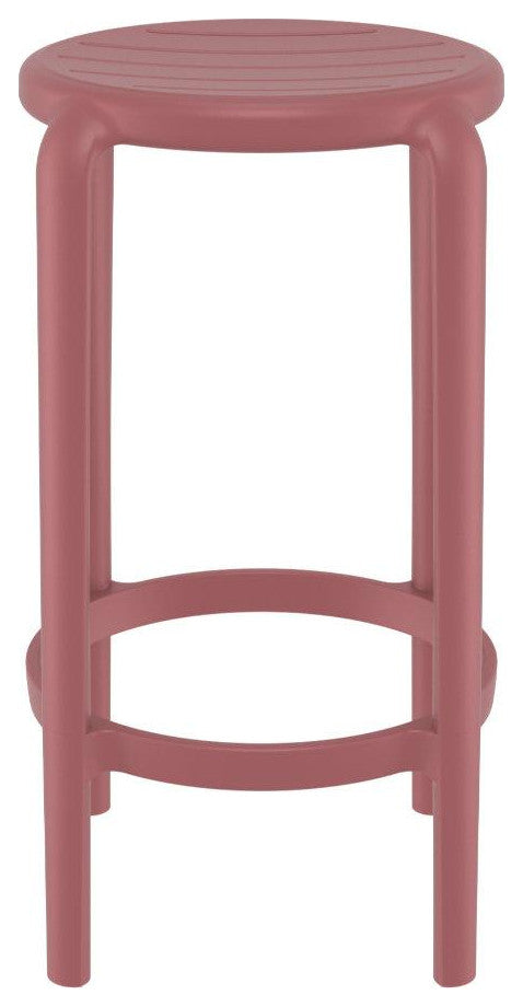 Tom Resin Counter Stool Marsala