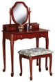 Coaster 2-Piece Vanity Set, Brown Red