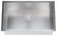 Dowell Undermount Single Bowl Stainless Kitchen Sink - Zero Radius, 28w X 16l X 10d