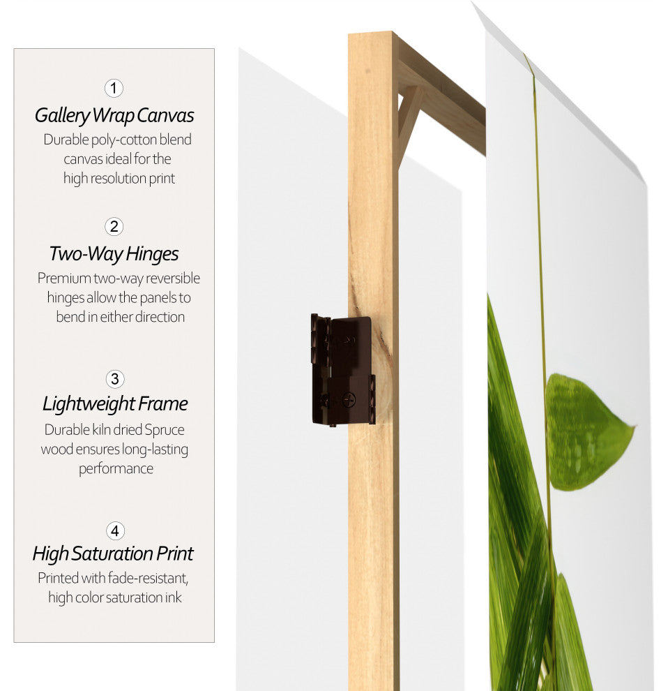 6' Tall Double Sided Serenity Buddha Room Divider