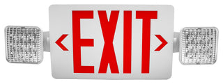 ECL3 Self-Diagnostic LED Emergency Exit Sign, Red Lettering