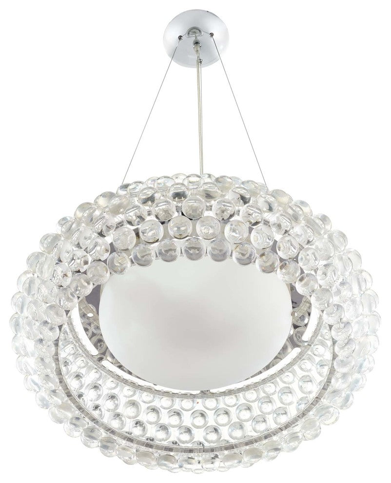 Halo 25" Pendant Chandelier