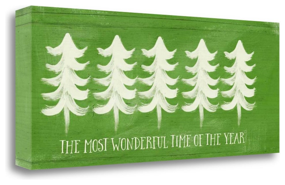 "Most Wonderful Time Of The Year" By Linda Woods, Giclee on Gallery Wrap Canvas