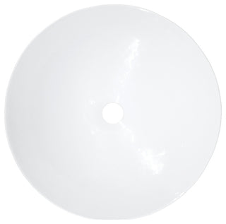 Verona Murano Glass Bathroom Sink, Bianco