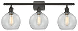 INNOVATIONS LIGHTING 516-3W-OB-G122-LED Athens 3 Light Bath Vanity Light