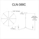 8-Light Aged Brass Contemporary Chandelier