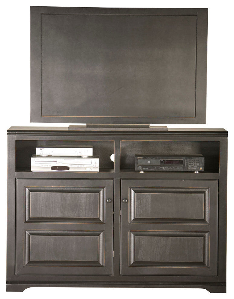 Eagle Furniture 55" Savannah Entertainment Console, Burnt Cinnamon
