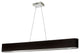 30W Horizontal Polished Chrome Pendant w/ Black/Silver Shade, AUB-R5030HP-PC-697