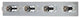 Maxim Essentials 4-Light Bath Vanity, Polished Chrome