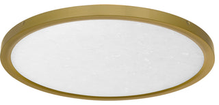 Quoizel OSTA1720 Outskirts 20"W LED Flush Mount Ceiling Fixture - Brushed Gold