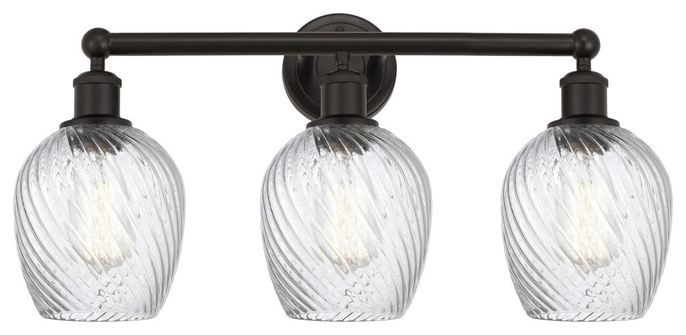 Innovations 616-3W-OB-G292 Salina 3 Light Bath Vanity Light, Oil Rubbed Bronze