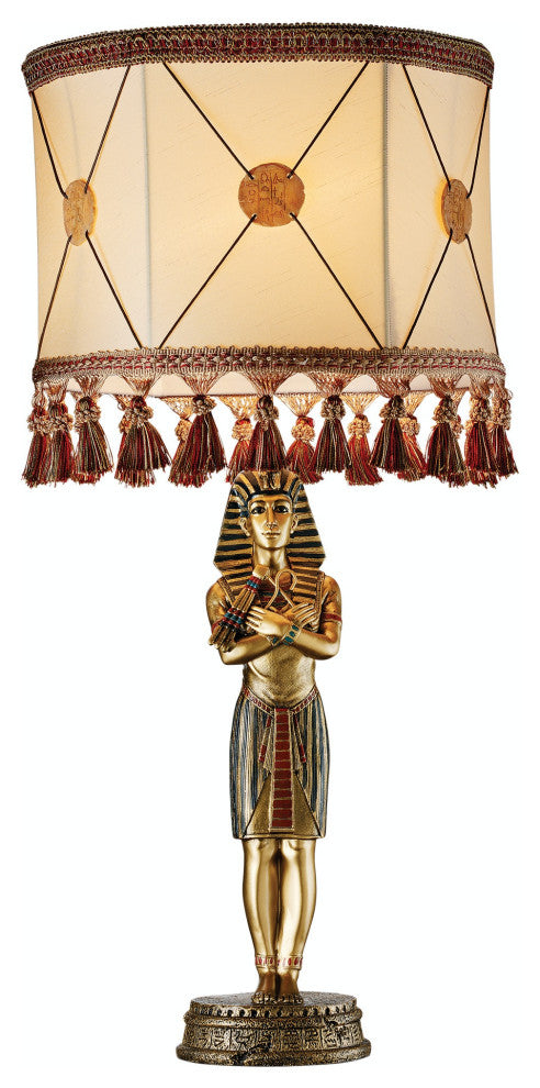 King Tutankhamen''s Sculptural Table Lamp