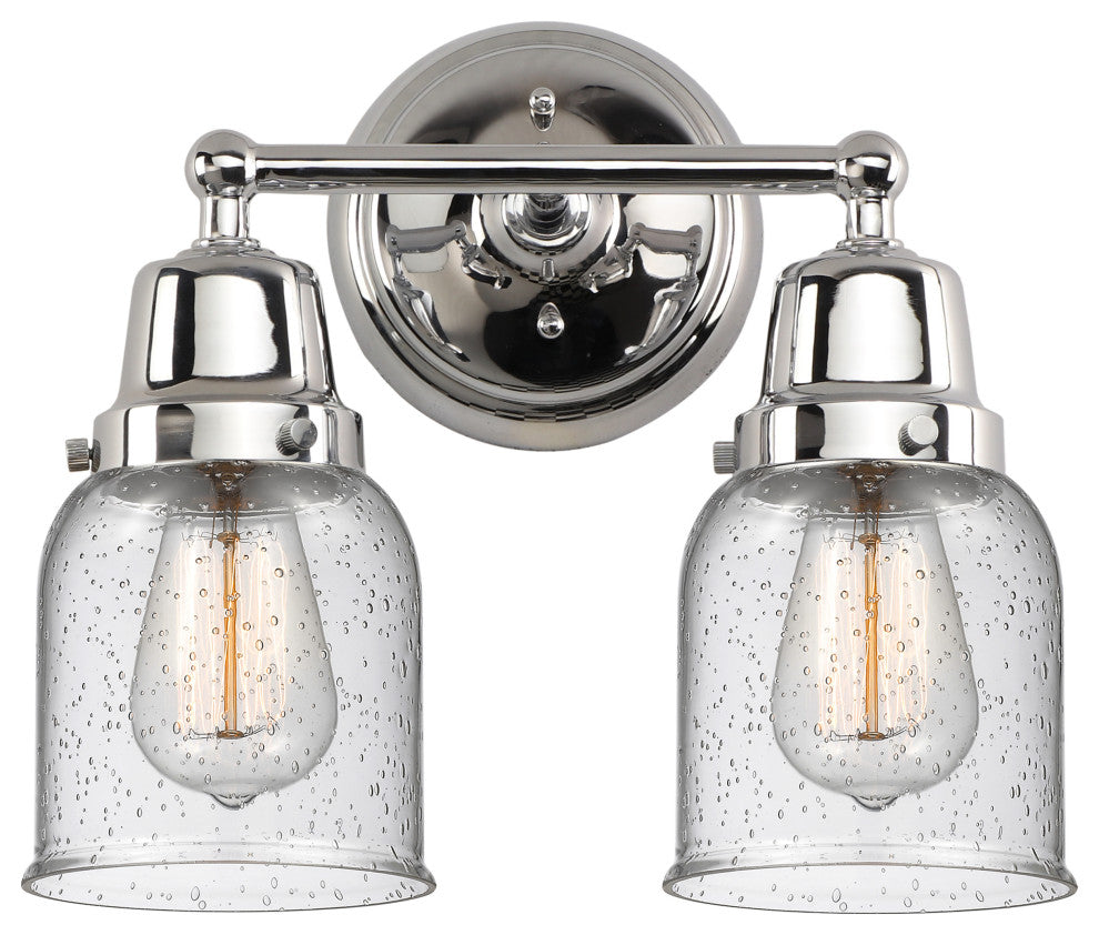 Innovations 623-2W-PC-G54 2-Light Bath Vanity Light, Polished Chrome
