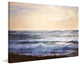 "Winter Ocean" by Sylvia Cook Painting Print Wrapped Canvas, 30x20