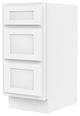 Vanity Art Vanity Cabinet, 15", White