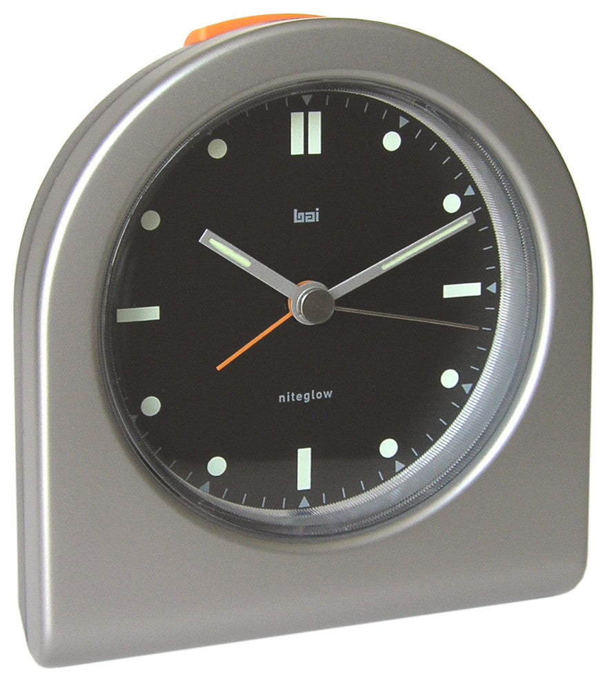 Designer Pick-Me-Up Alarm Clock, Timemaster Black