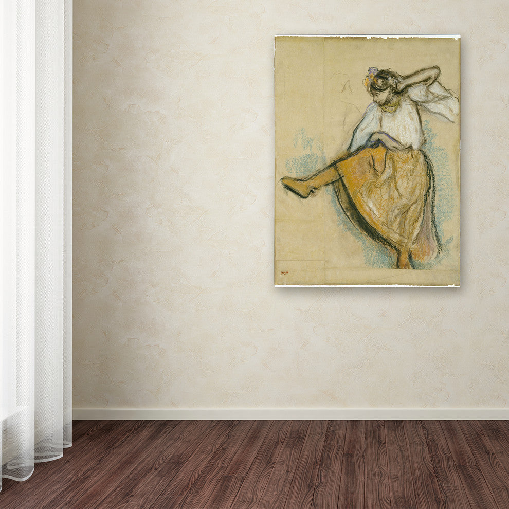 Degas 'The Russian Dancer' Canvas Art, 47 x 35