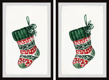 The Socks Are Hung Diptych, 2-Piece Set, 30x45