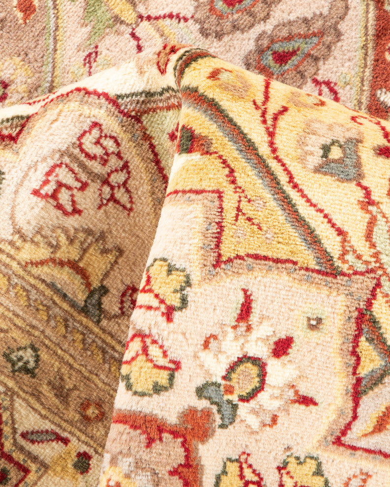 Waingmaw One-of-a-Kind Hand-Knotted Area Rug Red, 6'2"x9'4"