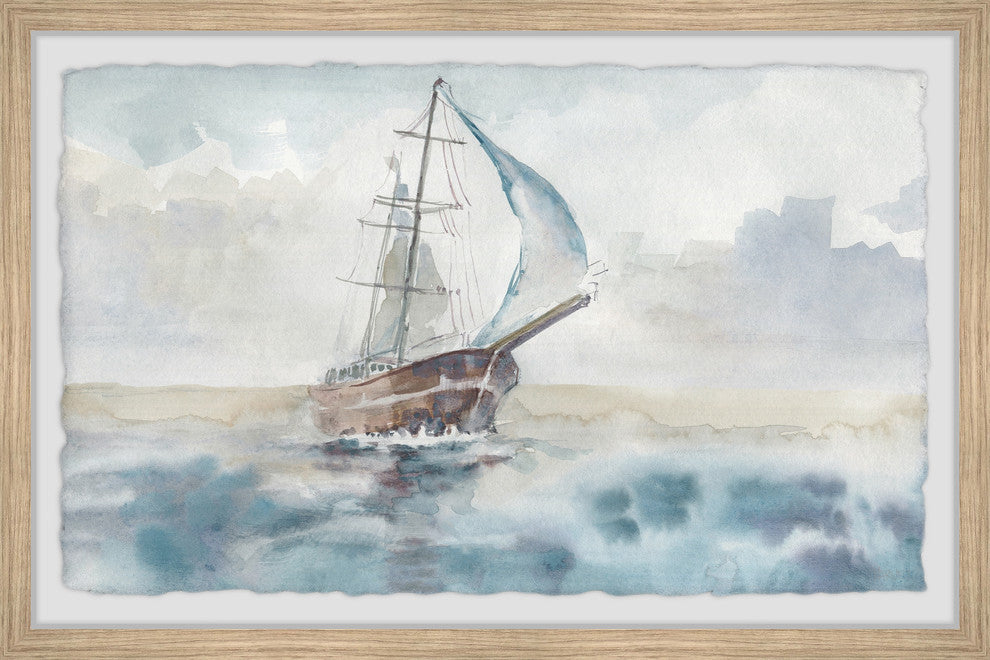 "Great Exploration" Framed Painting Print, 18"x12"