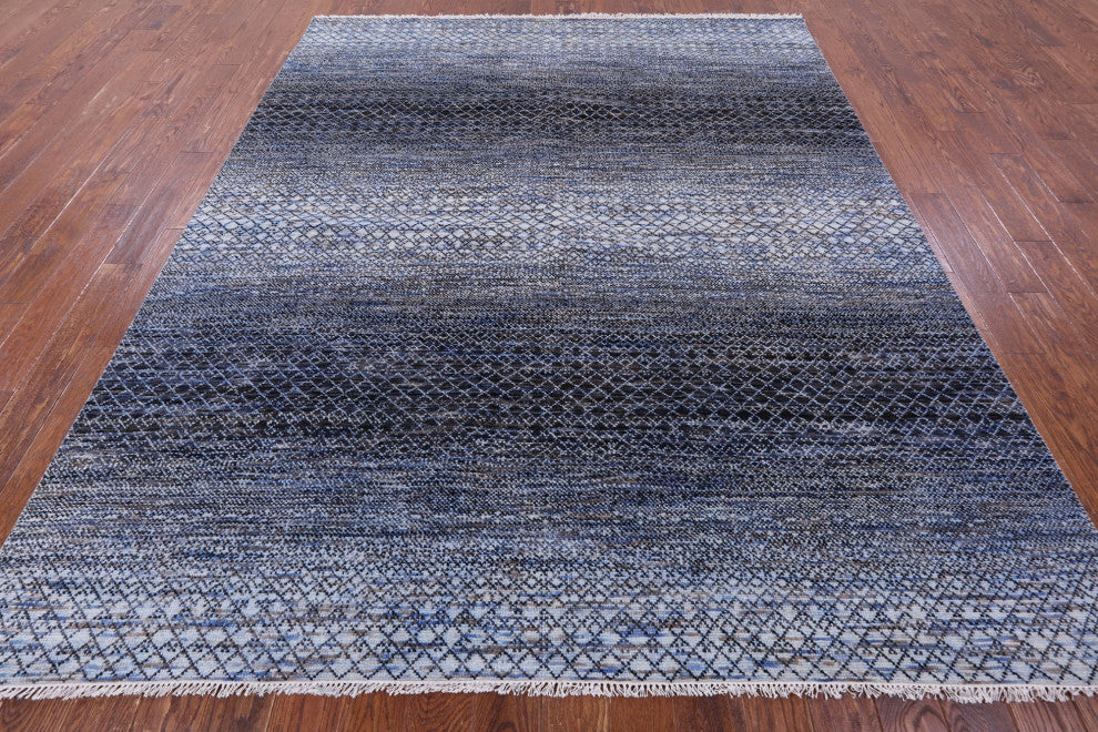 Handmade Savannah Grass Wool Rug 8' 0" X 9' 10" - Q13203
