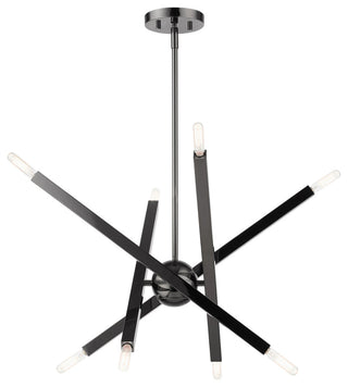 Livex Lighting 46985 Monaco 8 Light 26"W Chandelier - Antique Brass