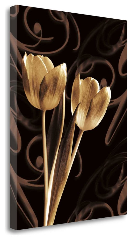 "Floral Eloquence I" By Ily Szilagyi, Giclee Print on Gallery Wrap Canvas