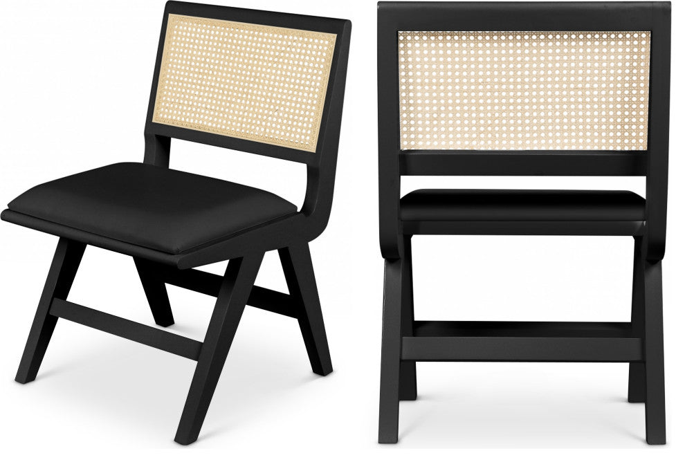 Abby Chair, Black, Black Finish, Side Chair