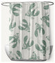 Lobster Fest Sage 70" w x 73" h Shower Curtain
