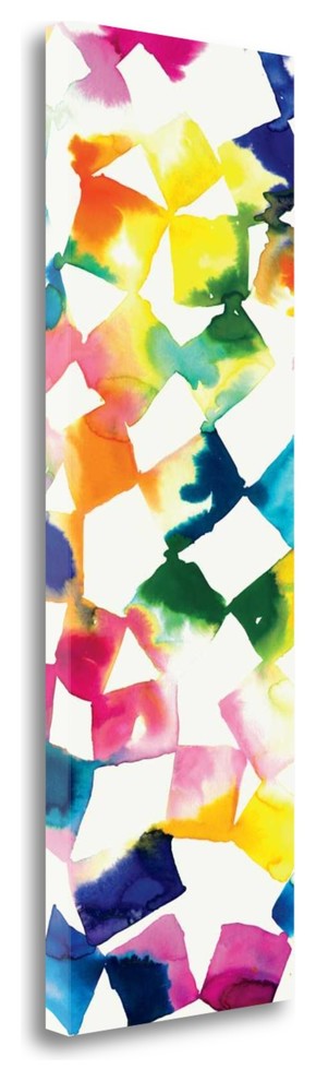 "Colorful Cubes III" By Wild Apple Portfolio, Giclee on Gallery Wrap Canvas