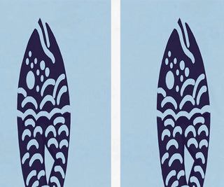 30"x60" Fish Chips, Animal Print Beach Towel, Yellow
