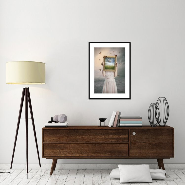 "Set Them Free" Framed Digital Print by Baden Bowen, 28"x38"