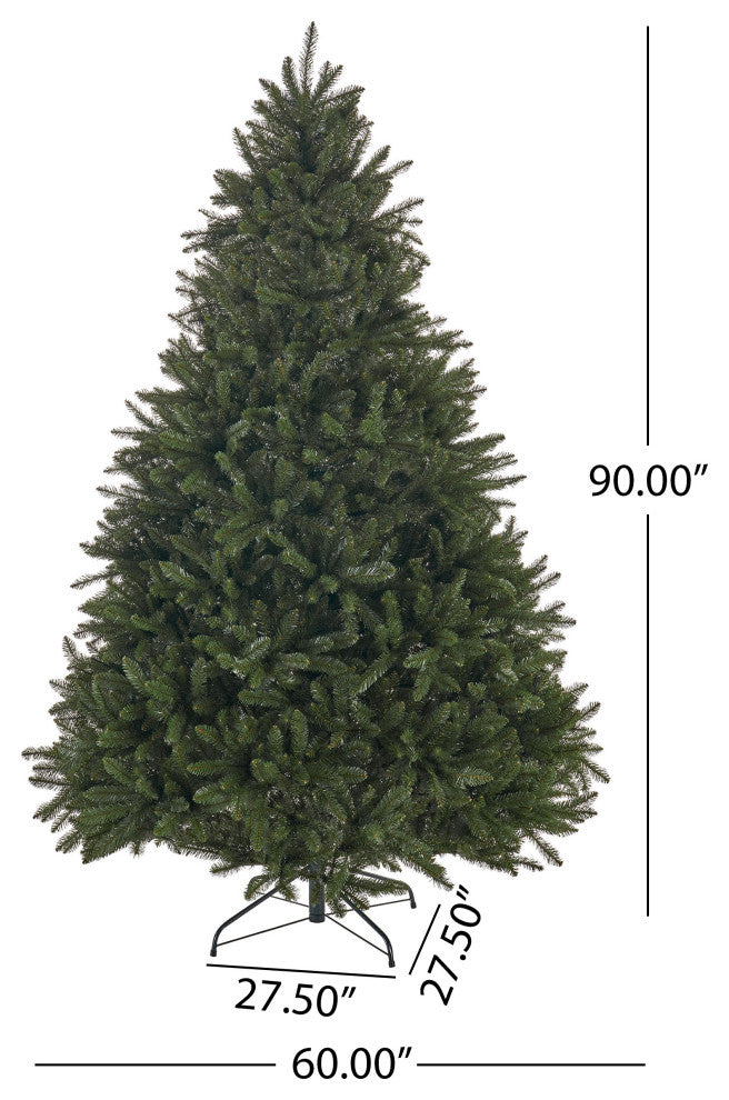 7.5' Norway Spruce Artificial Christmas Tree, Unlit