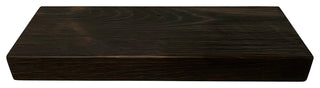 Rustic, Floating Shelf, 2" Thick x 6" Deep, Mountable, Mocha, 18"