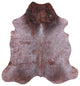 Coral Metallic Cowhide Rug 6' 5" X 5' 1" C2131