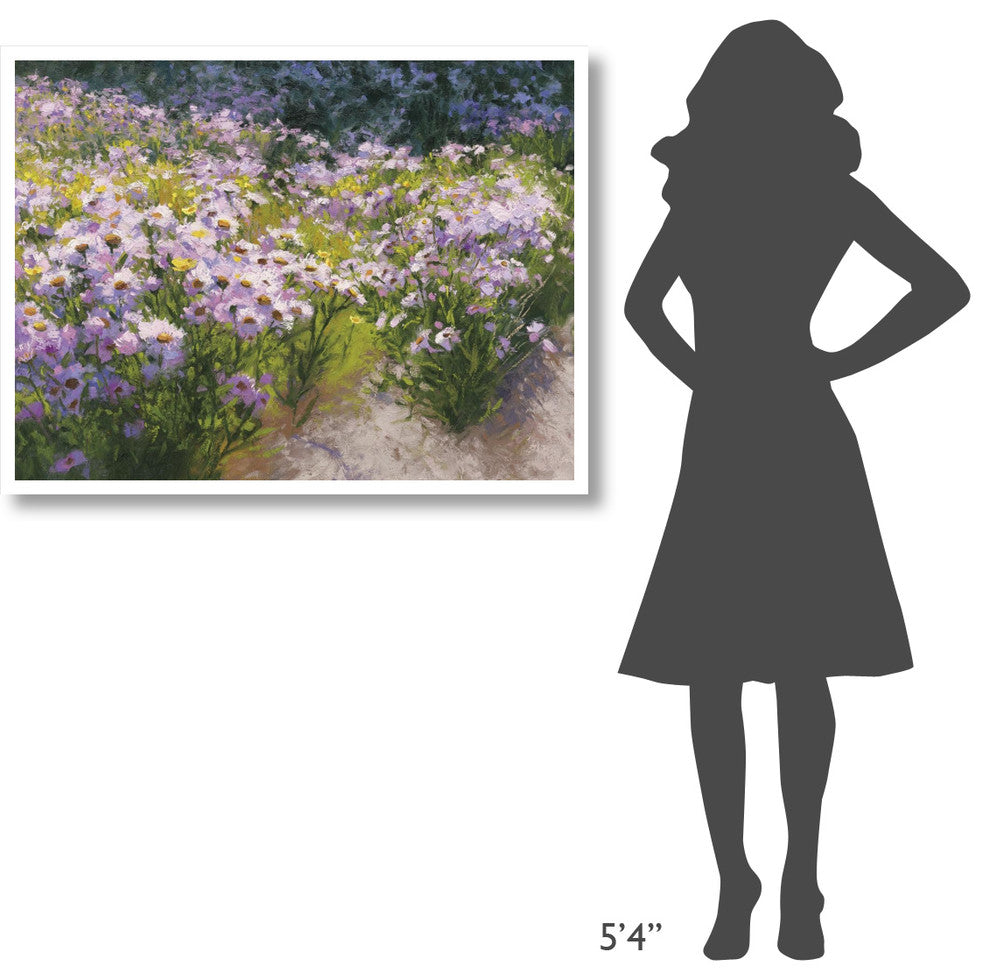 "Buckhorn Aster Show Crop" Digital Paper Print by Shirley Novak, 42"x32"