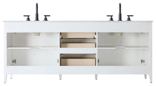 Elegant Lighting VF29384D Millie 84" - Mocha Brown