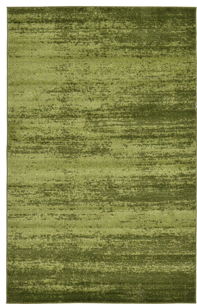 Unique Loom Green Del Mar Lucille 5' 0 x 8' 0 Area Rug