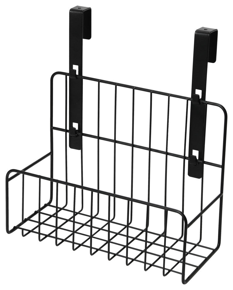 Over the Door Shallow Metal Basket