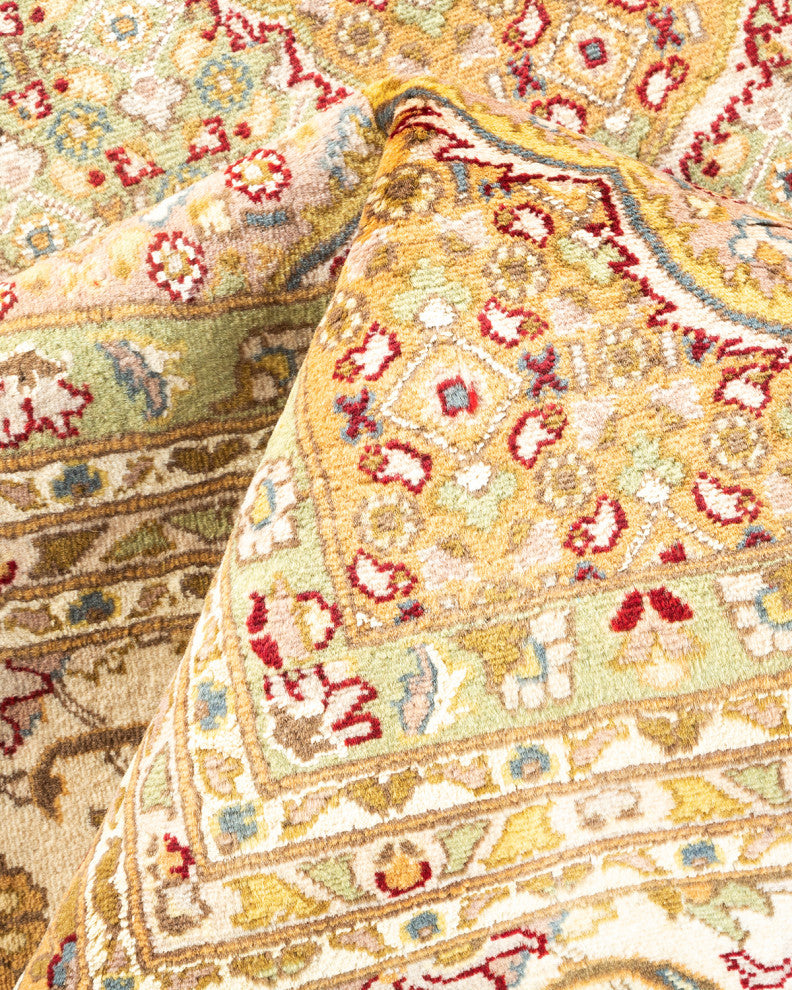 Patiala, One-of-a-Kind Hand-Knotted Area Rug Red, 9'2"x12'4"