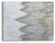 Hand -painted "Abstract Gold Beach" Canvas wall Art, Modern coastal art