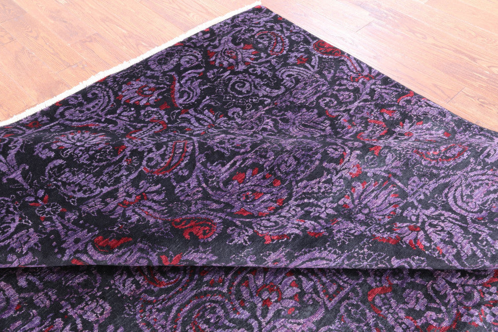 7' 10" X 10' 2" William Morris Handmade Area Rug Q6790