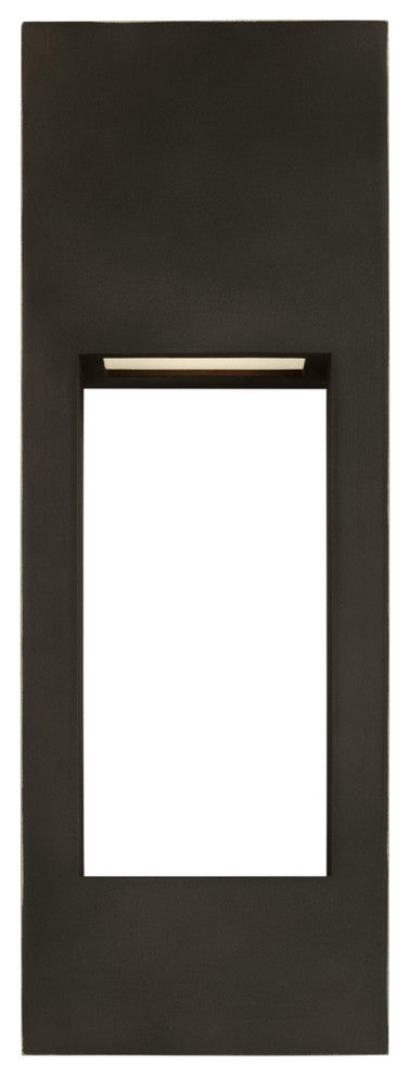 Testa LED Outdoor Wall Lantern, Antique Bronze