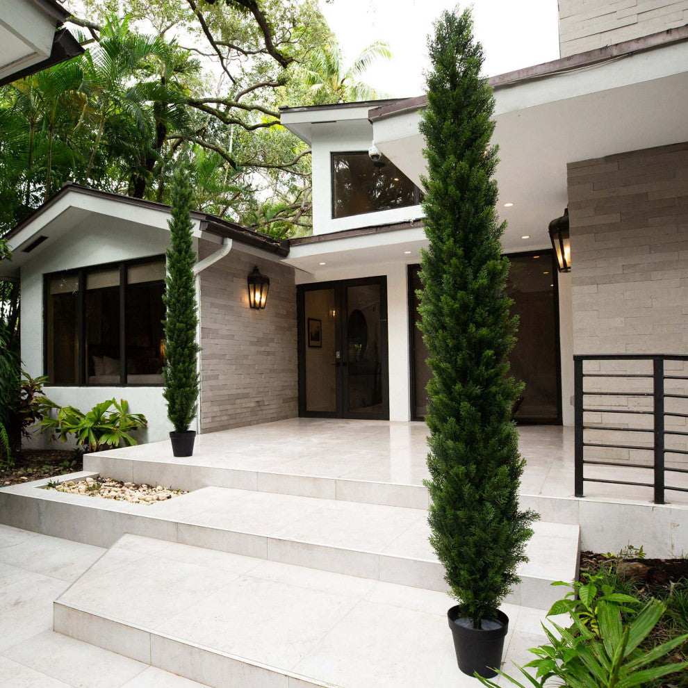 Lifestyle/environment; product shown on porch with surrounding greenery