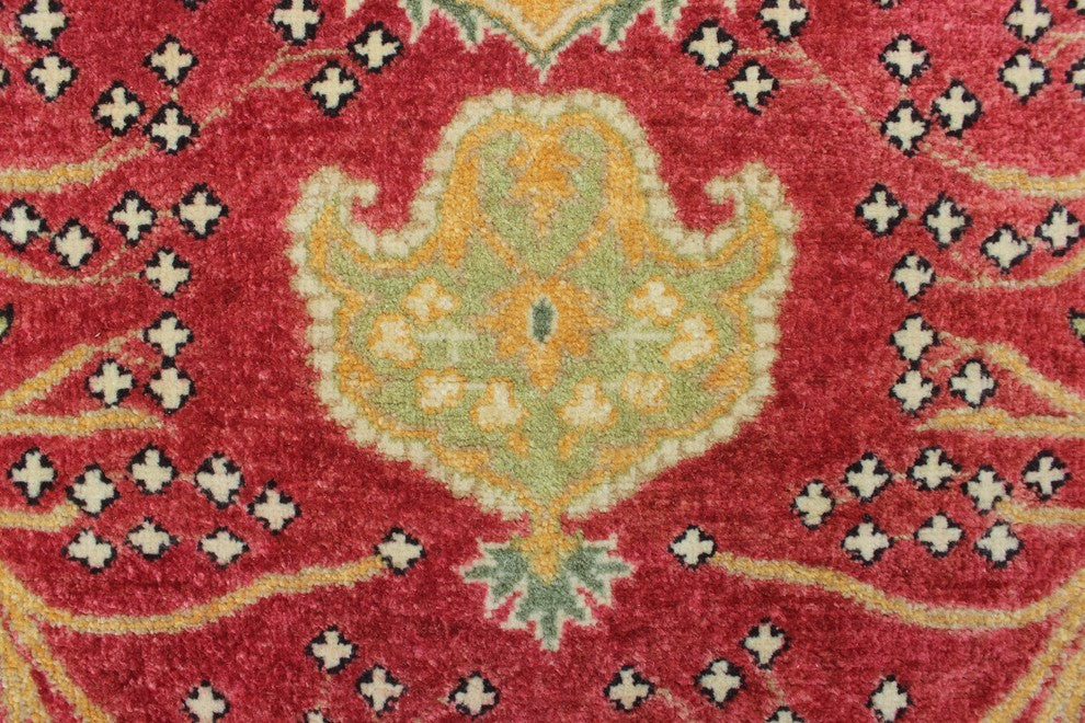 Turkish-Knotted Ankara Mylah Rust Rug 6'2"x9'2"