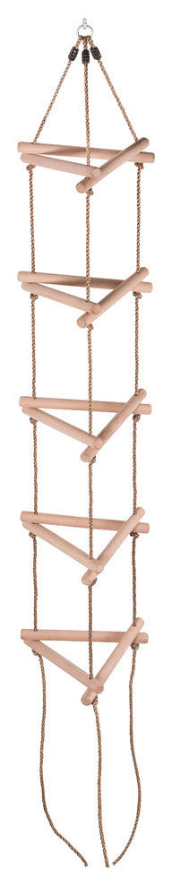 Swingan 5 Steps Triangle Climbing Rope Ladder, Fully Assembled