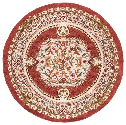 Safavieh Classic cl755a Burgundy Area Rug, 5'0" X 5'0"