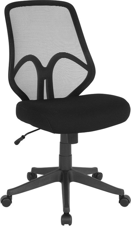 Salerno Series High Back Black Mesh Chair